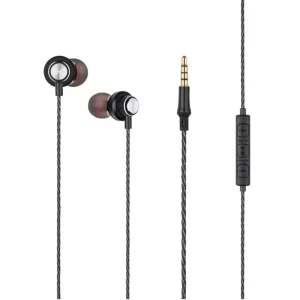 Budi EP25B Earphones with Remote and Microphone