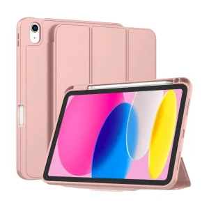 Smart Case for iPad (8th Generation 10.9- inch 2022) chiffon rose