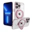 iPhone 11 Pro MagSafe with Rotatable Ring Stand Case pink