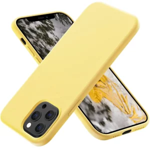 iPhone 12 Pro Silicon Case yellow