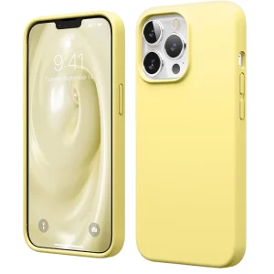 iPhone 13 Pro Silicon Case yellow