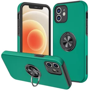 iPhone 15 Ring Holder Case green